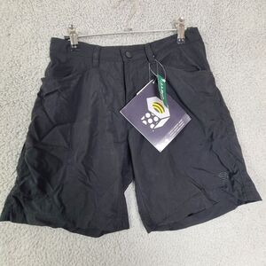 Mountain Hardware Arroyo Shorts Woman’s Sz 4 Black NWT New